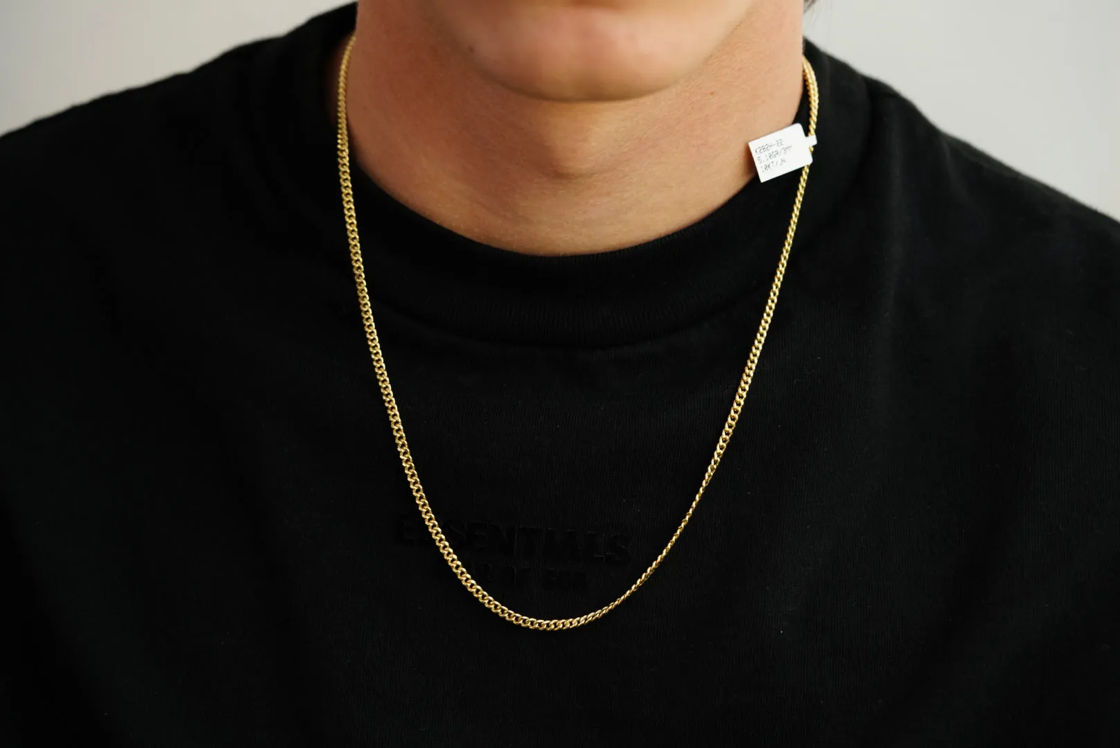 10k Timeless Elegance – Medium Hollow Cuban Link Chain Crafted for Bold, Refined Style