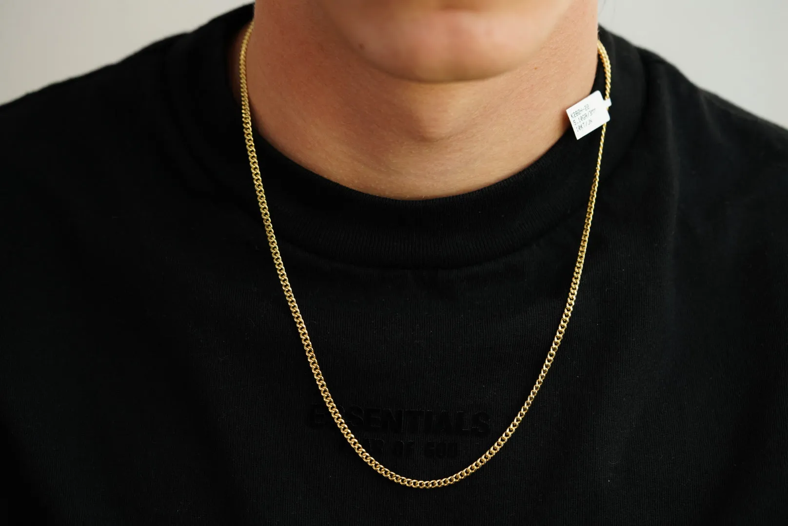10k Timeless Elegance – Medium Hollow Cuban Link Chain Crafted for Bold, Refined Style