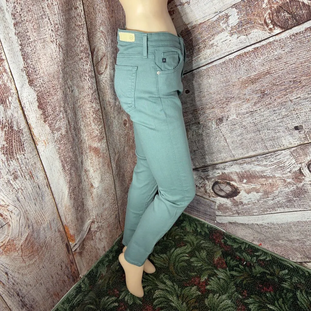 ADRIANO GOLDSCHMIED SEAFOAM SKINNY JEANS SZ 26/4 D2C