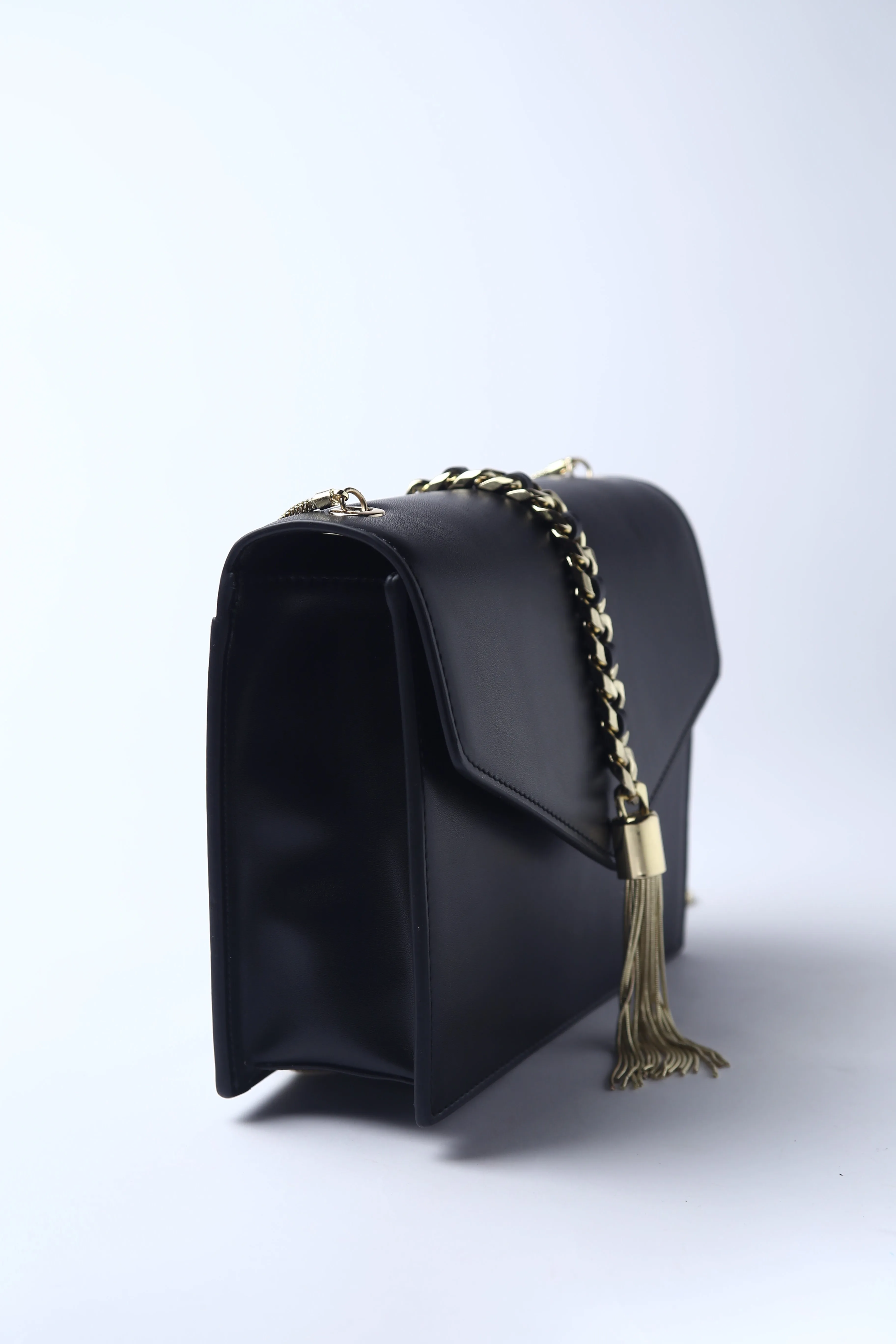 Black PU Vegan Materials Small Occasion Bag