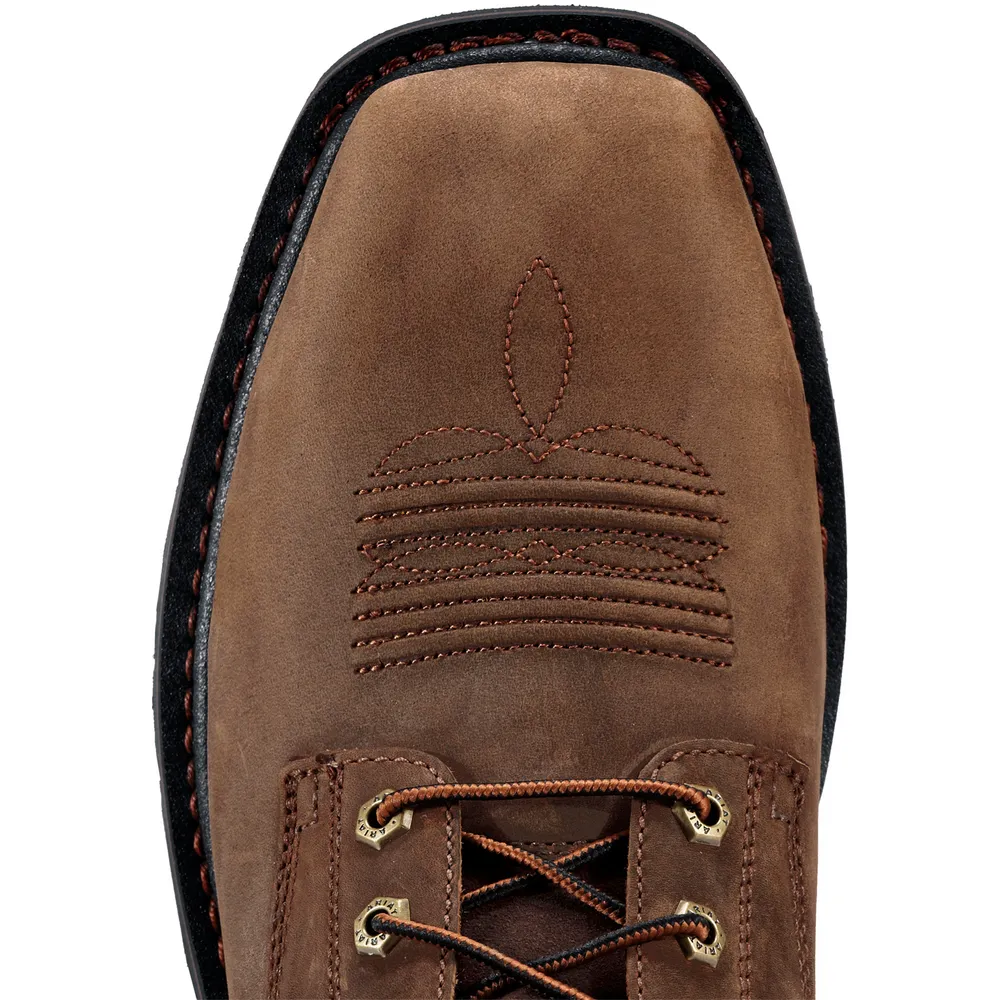 CASCADE 8-INCH WIDE SQUARE TOE BOOT - 200-Brown | Ariat 10011916