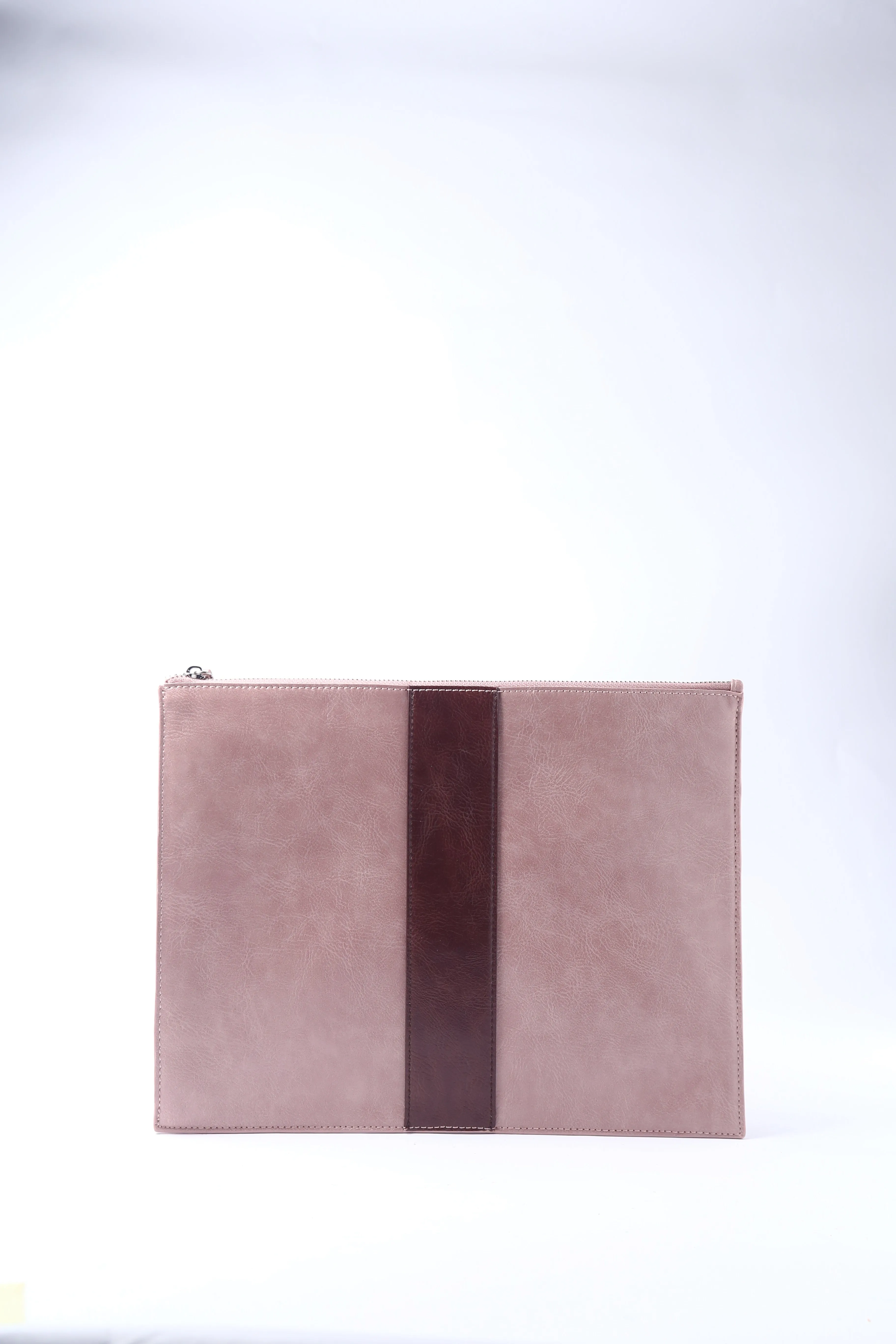 Dusty Pink PU Vegan Materials Large Clutch Wallet Unisex