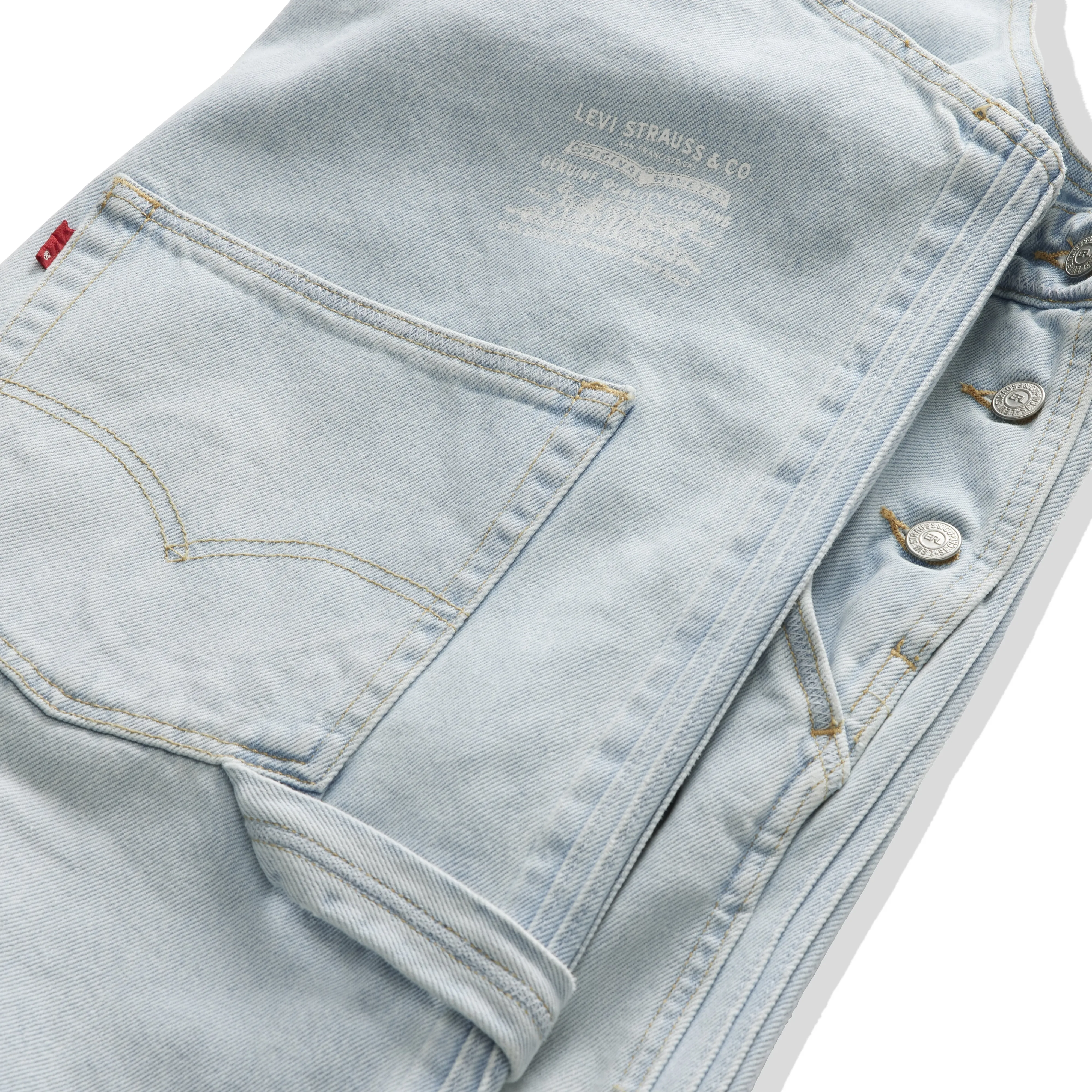ERL - Men's Levi's Denim Overall - (Blue)