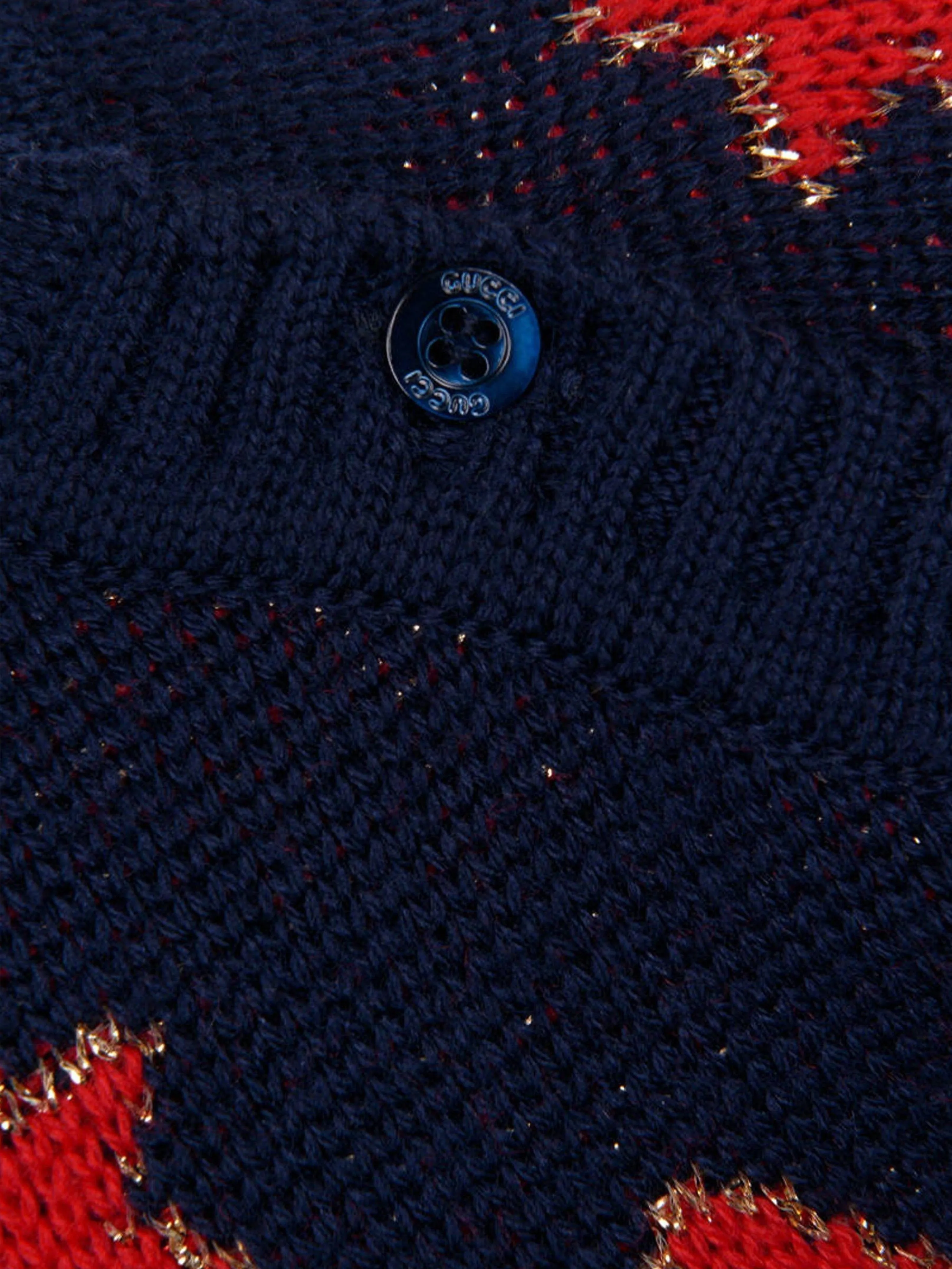 Gucci Baby Girls Wool Knitted Stars Jumper