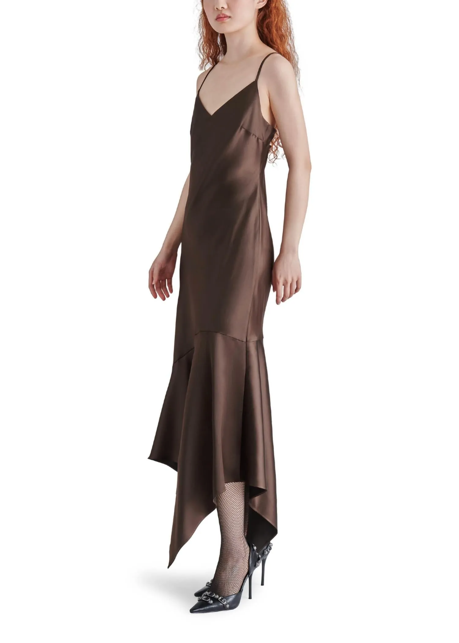 Lucille Dress In Dark Espresso