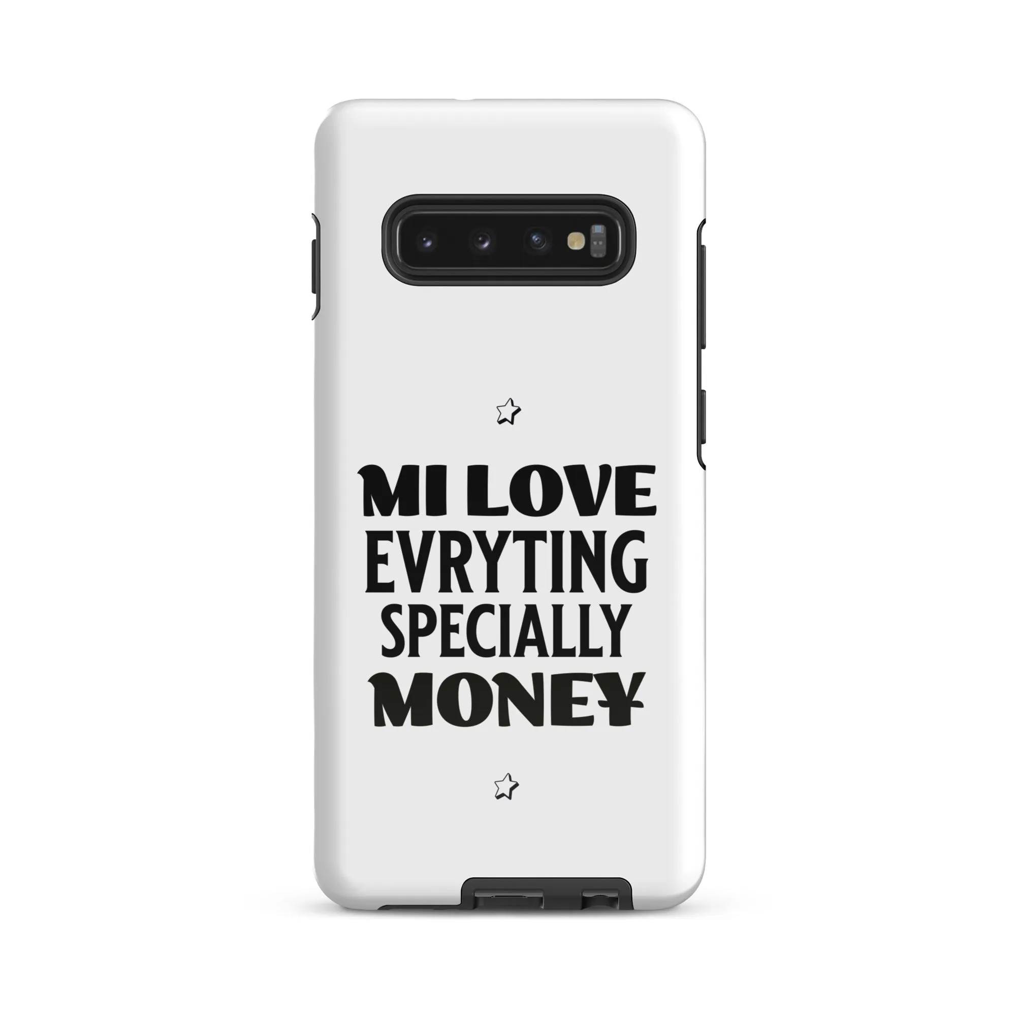 MI LOVE MONEY - Tough case for Samsung - Jamaican phone case, Customized Jamaican phone case, funny Jamaican phone case
