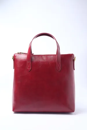 Mulled Wine PU Vegan Materials Large Tote Bag
