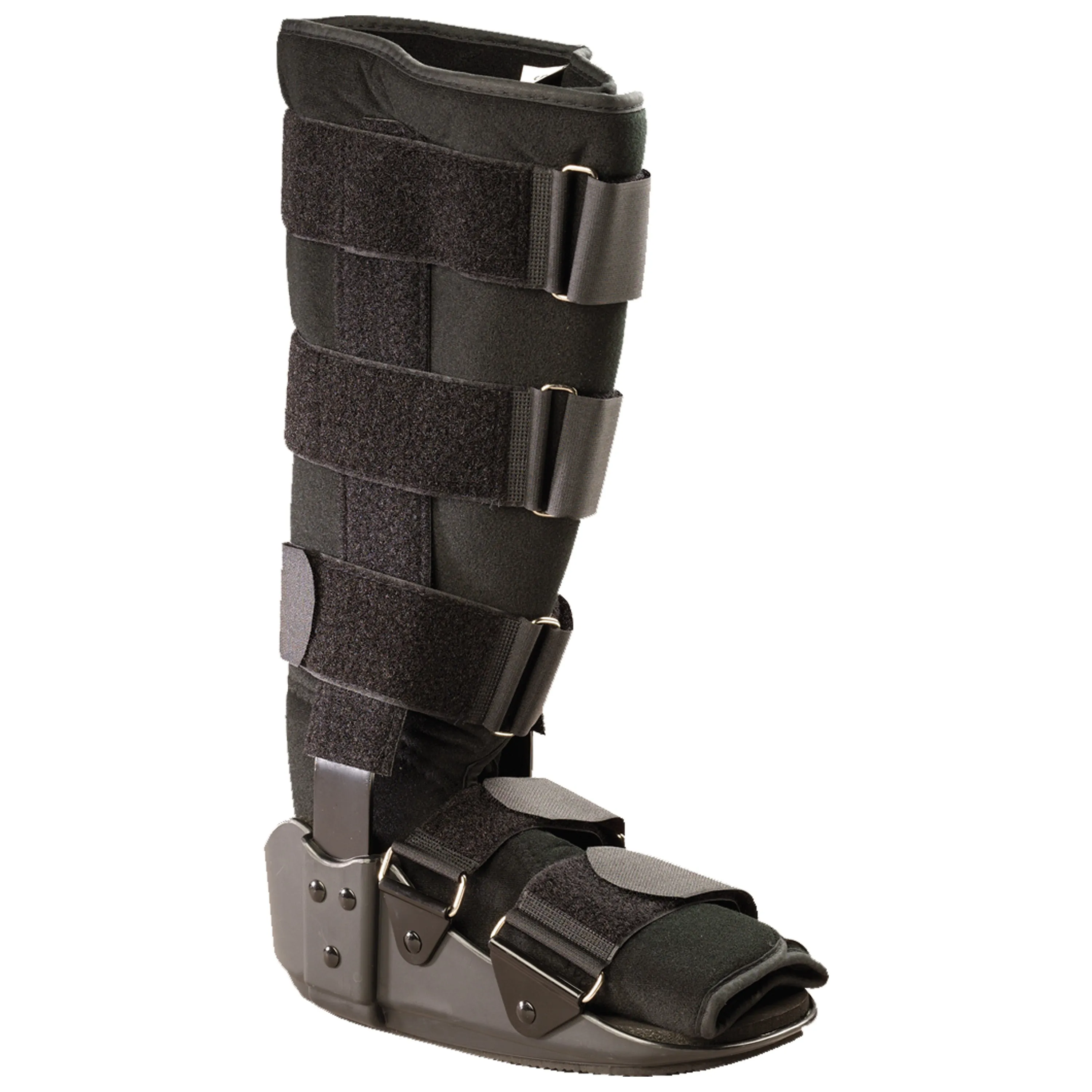 OTC Walker Boot, Short Leg Cast, High Top, Black