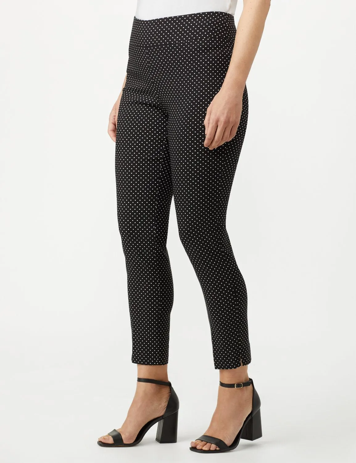 Printed  Superstretch Pull On Pants