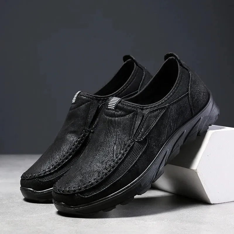 Vera | Casual Leather Slip-On Loafers